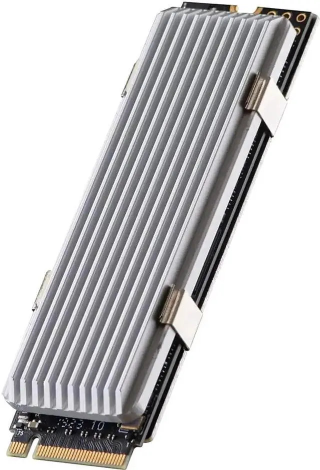 Main image of M.2 heatsink 2280 SSD Heat Sink, Only Support Single-Sided 2280 M.2 SSD, with Thermal Silicone Pad for PS5 PCIE NVME M.2 SSD or NGFF SATA M.2 SSD Computer and PC, Silver