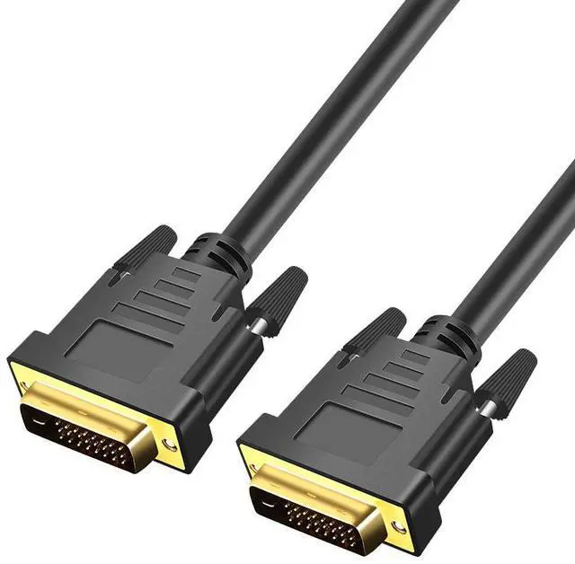 Main image of DVI cable for connecting 24+1 computer monitors - DVI video signal high-definition cable - Male-to-male data cable 3M