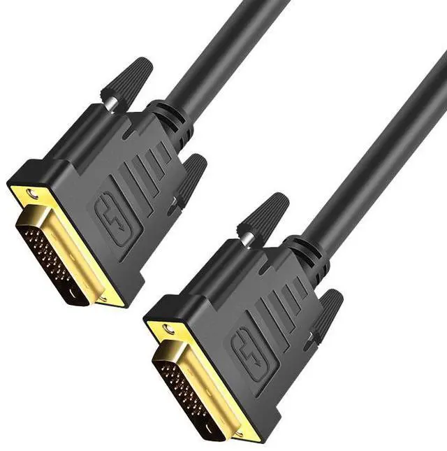 Alt view image 2 of 3 - DVI cable for connecting 24+1 computer monitors - DVI video signal high-definition cable - Male-to-male data cable 3M