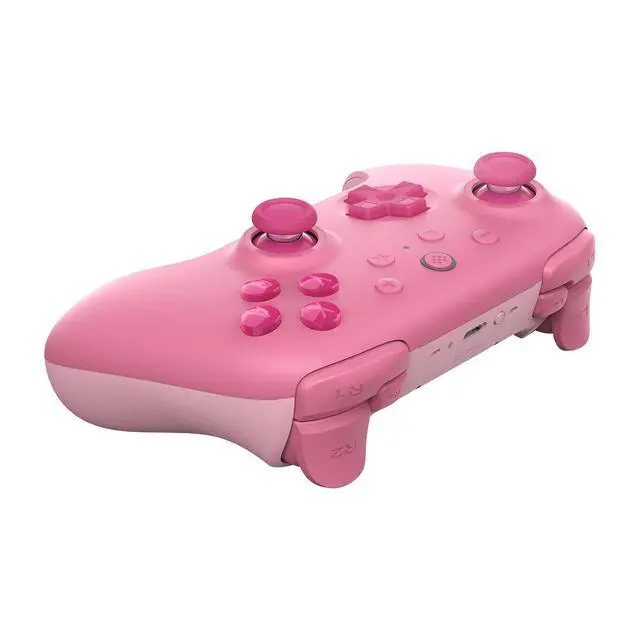 Alt view image 2 of 6 - 8BitDo Ultimate 2C Bluetooth Controller for Switch/Switch 2, Wireless Controller with 6-Axis Motion Control, Rumble Vibration, Refined D-Pad and Bumpers, and Hall Effect Joysticks (Pink)