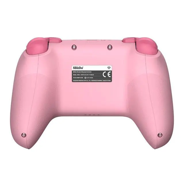 Alt view image 4 of 6 - 8BitDo Ultimate 2C Bluetooth Controller for Switch/Switch 2, Wireless Controller with 6-Axis Motion Control, Rumble Vibration, Refined D-Pad and Bumpers, and Hall Effect Joysticks (Pink)