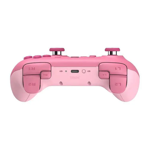 Alt view image 3 of 6 - 8BitDo Ultimate 2C Bluetooth Controller for Switch/Switch 2, Wireless Controller with 6-Axis Motion Control, Rumble Vibration, Refined D-Pad and Bumpers, and Hall Effect Joysticks (Pink)