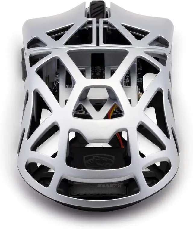 Alt view image 4 of 6 - Beast X Pro Ultra-Light 39g Magnesium Gaming Mouse, PAW3950 HS Sensor, 8K Polling Rate, 30000 DPI,OM & TTC Switches, Customizable Side Panels.