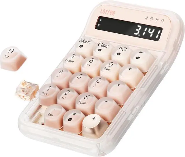 Main image of Foundation Tri-Mode Wireless Numpad White LED Backlight Compatible with MacOS, iOS, Windows, and Android