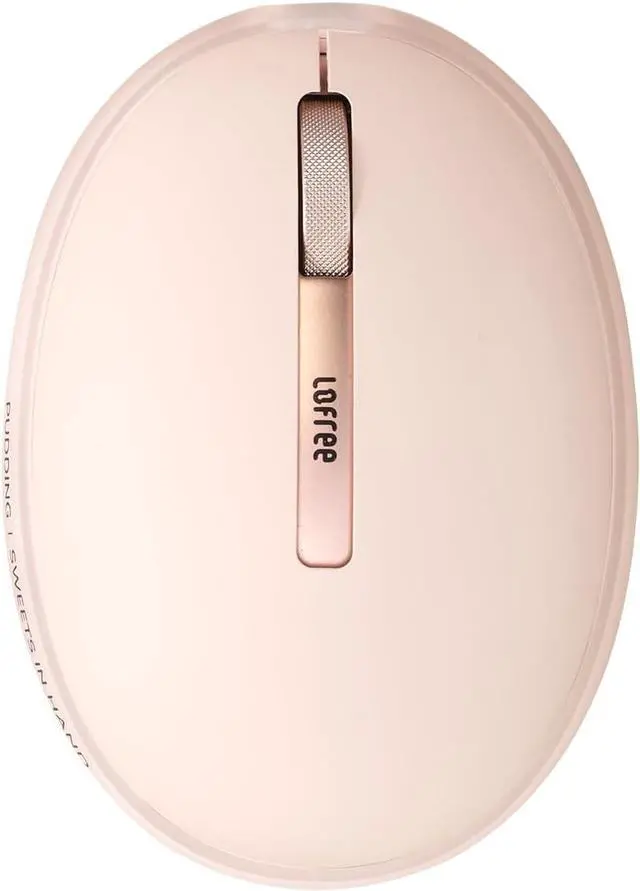 Main image of Pudding Dual Mode Wireless Mouse with 5 Adjustable DPI Levels, Rechargeable, Office, for Windows, MacOS, iOS, Android, Compatible with PC, Mac, Laptop(Foundation)