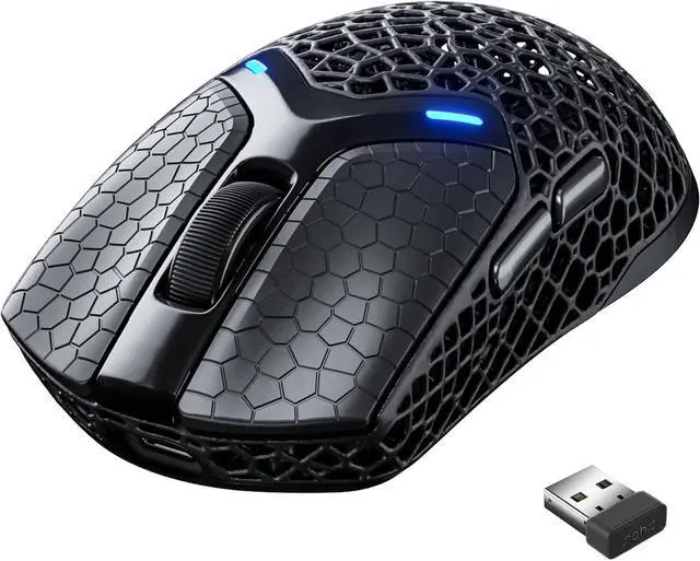 Main image of 3D Printed Wireless Gaming Mouse Tri-Mode, 30000 DPI 8000Hz Ultra-Responsive, 75g Lightweight, 30 Days Battery Life, 2.4G/BT5.0/Wired, 6 Programmable Macro Keys