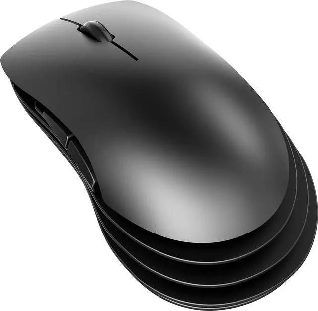 Alt view image 2 of 3 - M259 Magnesium Aluminum Alloy Mouse, BT/2.4G/USB-C Lightweight Mice Black