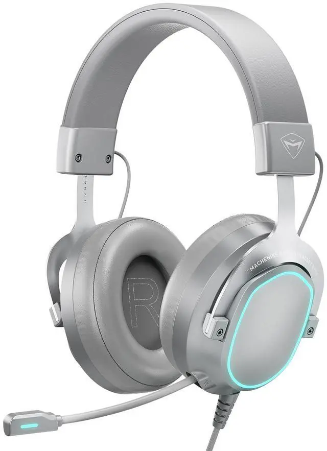 Main image of GX30 USB Gaming Headeset for PS5,PC - 7.1 Surround Sound Headphones CM108 Microphone, Dual Chamber Drivers, Legendary Comfort, Aluminum Frame
