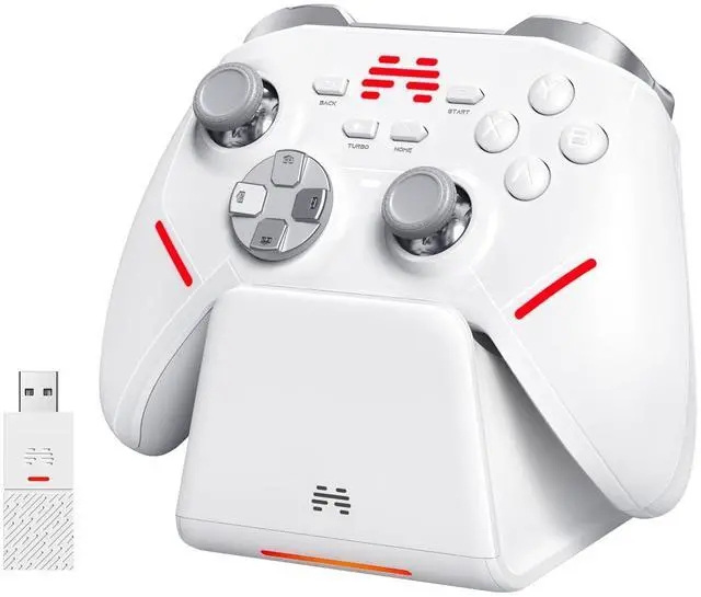 Main image of KP40 Multi-Platform Wireless Controller, Dual TMR Joysticks, 3-Mode TMR Triggers, Omnidirectional D-Pad, Compatible with Switch/PC/iOS/Android/Steam BEITONG KP20 With Charging Tower