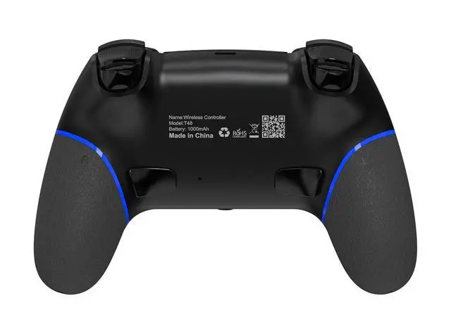 Alt view image 4 of 4 - Wireless Controller with Hall Joystick for PS4,Pro,Slim - Wireless Controller with Built-in Speakers/Precise Joysticks/Turbo/Advanced Buttons Programming, and 1000mAh Rechargeable Battery