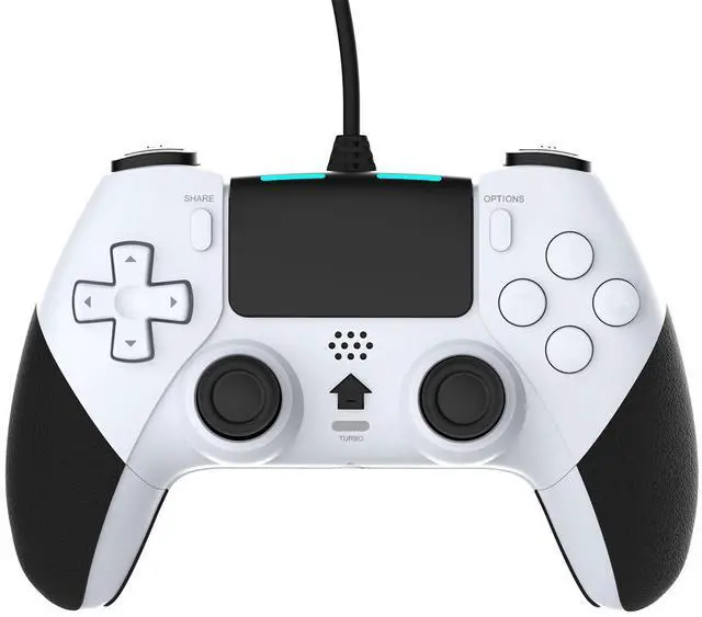 Main image of Wired Controller Gamepad for Playstation 4 with Advanced Programming Buttons Dual Vibration Shock Joystick Gamepad for PS4/PS4 Slim/PS4 Pro and PC