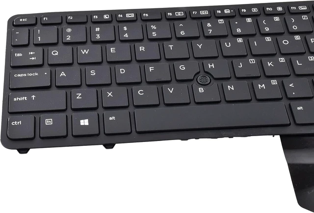Alt view image 5 of 7 - Replacement Keyboard Compatible with HP EliteBook 840 G1 G2 / 850 G1 G2 / 745 G1 G2/HP ZBook 14 5U G2 with Backlight and Pointer