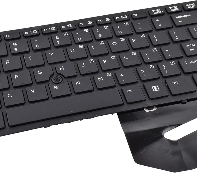 Alt view image 3 of 7 - Replacement Keyboard Compatible with HP EliteBook 840 G1 G2 / 850 G1 G2 / 745 G1 G2/HP ZBook 14 5U G2 with Backlight and Pointer