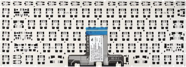Alt view image 3 of 4 - Replacement Keyboard Compatible with HP 14-CK 14-CD 14-CM 14-DG 1 Black US Layout (Black Without Backlit)