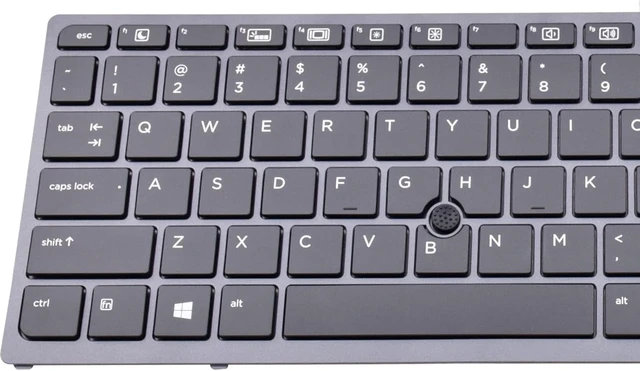 Alt view image 6 of 7 - Replacement Keyboard Compatible with New Replacement Keyboard for HP Zbook 15 G3 G4 Zbook 17 G3 G4 Backlit Pointer US 848311-001 PK131C31A00
