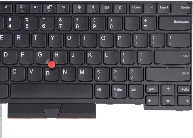 Alt view image 6 of 6 - Replacement Keyboard Compatible with Lenovo IBM ThinkPad E480 E490 E495 L380 L390 L480 L490 T480S T490 T495 R480 R490 S2 3rd TP00091A with Pointer (No Backlight)