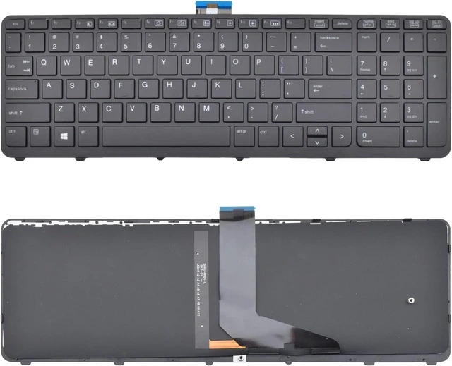 Main image of Replacement Keyboard Compatible with HP ZBOOK 15 G1 ZBOOK 15 G2 ZBOOK 17 G1 ZBOOK 17 G2 Series (with Backlight,No Pointer)