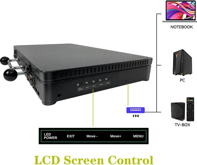 Alt view image 5 of 6 - Portable 20000 in 1 Metal Box 3D Arcade Game Console, 22 inch Screen Retro Electronic Game Console, with Search/Hide/Save/Load/Pause Functions