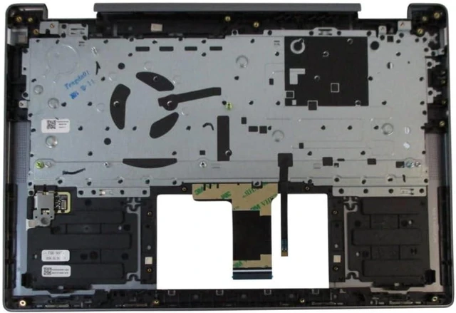 Alt view image 2 of 2 - Replacement Palmrest w/ Backlit Keyboard for Lenovo Yoga 7 2-in-1 14AHP9 83DK, Upper Case Assembly with Keyboard, Part Number 5CB1N96877