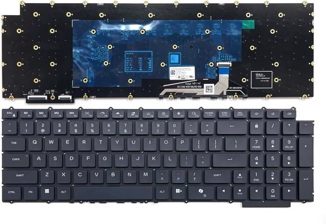 Main image of 4-Zone RGB Cherry MX Mechanical Backlit Keyboard Replacement for Dell Alienware 18 Area-51 AA18250 P52E FDFPN 0FDFPN