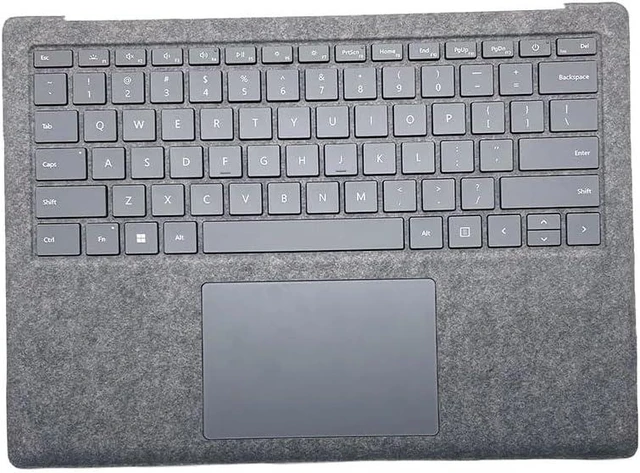 Main image of US Palmrest Backlit Keyboard Gray for Microsoft for Surface 3 4 13.5" 1867 1868 1950