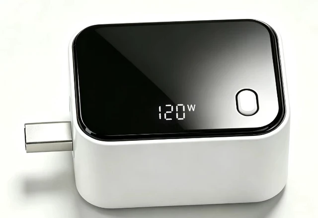 Alt view image 2 of 4 - 140W Full-Power Type-C Fast Charger with Digital Wattage Display, Auto Power-Off When Fully Charged, AI Device Recognition, PC Fireproof Material, Direct-Plug Design, Anti-Overcharge Battery Protectio