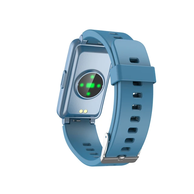 Alt view image 5 of 6 - C2 PLUS Square Smart Watch, Bluetooth Calling, Health & Fitness Tracker with Sleep Monitoring, Step Heart Rate & Calorie Tracking, Waterproof, Silicone Band, Touch Screen for iOS & Android black