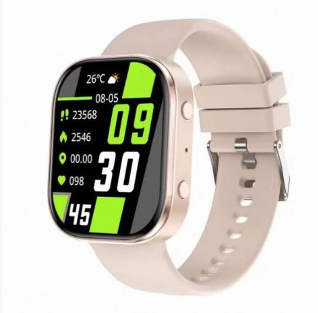 Main image of Y3 Smart Watch, 1.88" HD Large TFT Touch Screen, IP67 Waterproof, Bluetooth Calling, Heart Rate & SpO2 Blood Oxygen Monitor, Multiple Sports Modes, Slim Design, Blue/Black/Pink