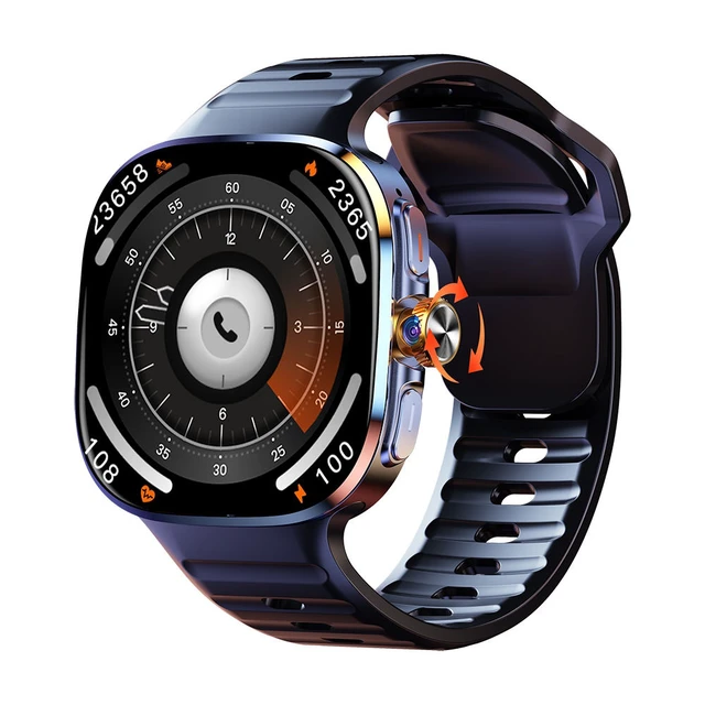 Alt view image 4 of 5 - 2026 M99 4G Smart Watch with SIM Card, 3+32GB Storage, Phone Call & Bluetooth Video Call, 2.16" Large Display, 1100mAh, Android OS, GPS Positioning & NFC, for Men & Women