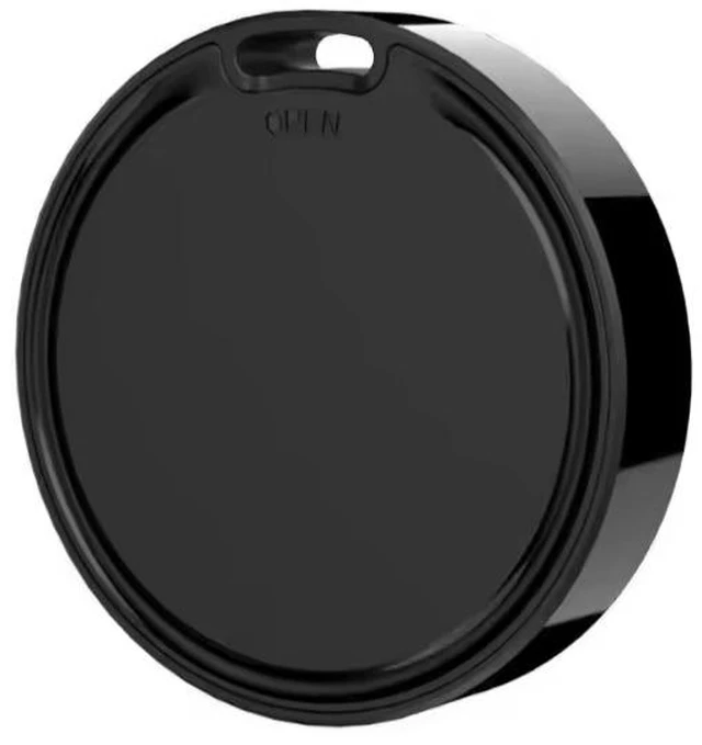 Main image of Mini Smart Tracker, Bluetooth Anti-Lost Key Finder Locator Tag, Compact Round Design with Keyring Loop, for Keys, Bags, Luggage & Pets, Gift Box Packaging WHITE-F8