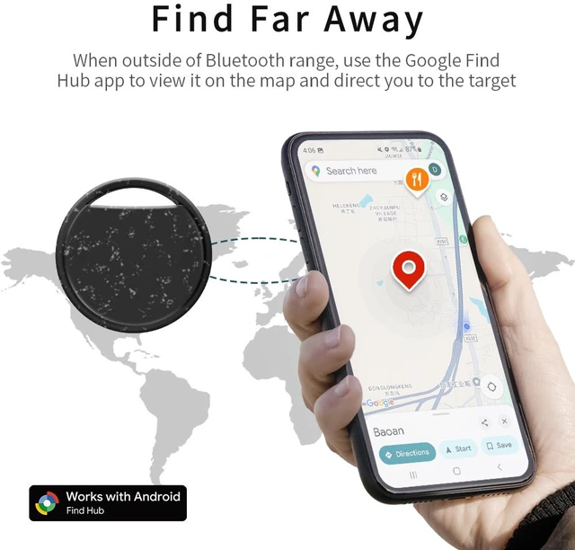 Alt view image 7 of 7 - RSH Smart Item Tracker for Android, Bluetooth Locator Tag for Keys, Luggage & Pets, Compact Anti-Lost Finder with App Support, Easy Setup