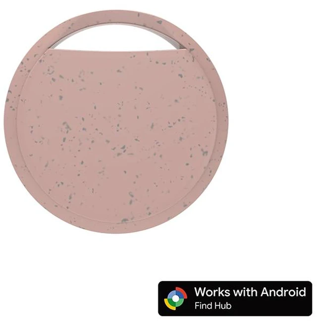 Alt view image 2 of 7 - RSH Smart Item Tracker for Android, Bluetooth Locator Tag for Keys, Luggage & Pets, Compact Anti-Lost Finder with App Support, Easy Setup Sky blue+Straw-pinkish purple