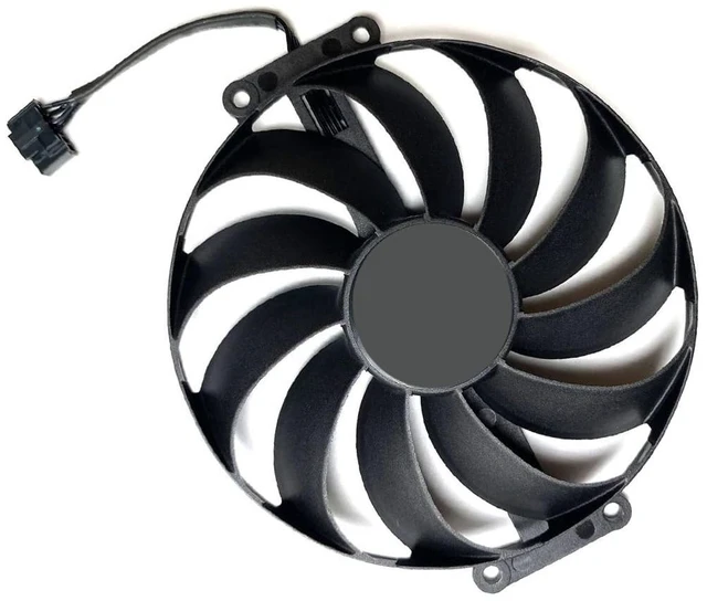 Main image of Graphics Card Cooling Fans Suitable for ASUS Phoenix GTX 1650 RTX 3050 3060 RX 6400 Series FDC10U12D9-C 95mm 12V 0.45A 6 Pin 4 Wires Desktop Video Card Cooler Fans GPU Fan