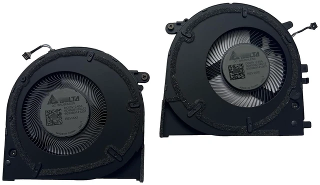 Main image of Fan for HP ND85C62-24C13 ND85C61-24C12 CPU & Gpu Dual Cooling Fan Set DC5V 0.60A