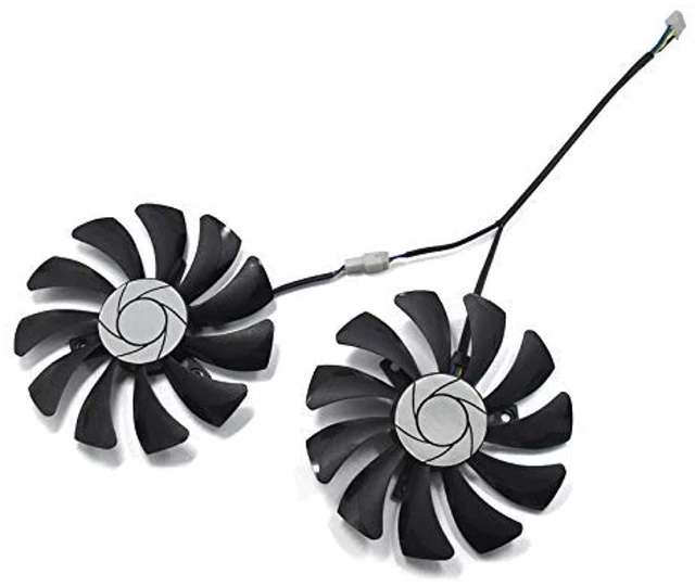 Main image of HA9010H12F-Z 85mm 4-Pin Video Card Cooling Fan Replacement for MSI GTX 1050 1060 Graphic Card PNY GTX1070 DIY Fan-2PCS