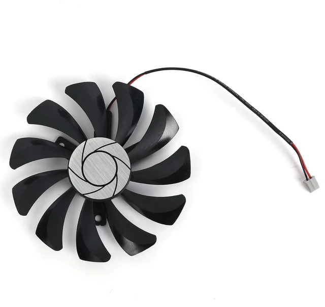 Main image of 85mm HA9010H12F-Z 12V 0.57A 2Pin GPU Fan for MSI GTX 1050 Ti Aero ITX Graphics Card (2Pin Power Connector)-4PCS