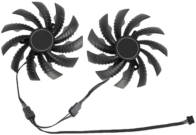 Main image of 95MM PLD10010S12H GPU Replacement Cooling Fan for Gigabyte GTX 1650 Video Card RTX 2060/2070 Graphics Card Fan (Fan-AB)-2PCS
