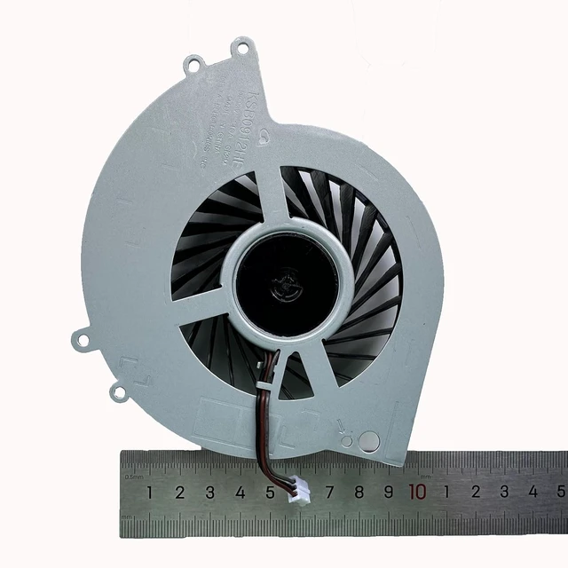 Alt view image 3 of 7 - Internal Cooling Cooler Fan for PlayStation 4 PS4 CUH-1200 CUH-12XX CUH-1200AB01 1200AB02 1215A 1215B Series KSB0912HE Fan