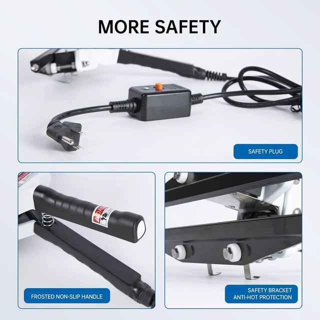 Alt view image 3 of 7 - Portable Hand Held Heat Sealer Machine FKR-200, 8 Inches, For Foil Bag, Kraft Bag, Mylar