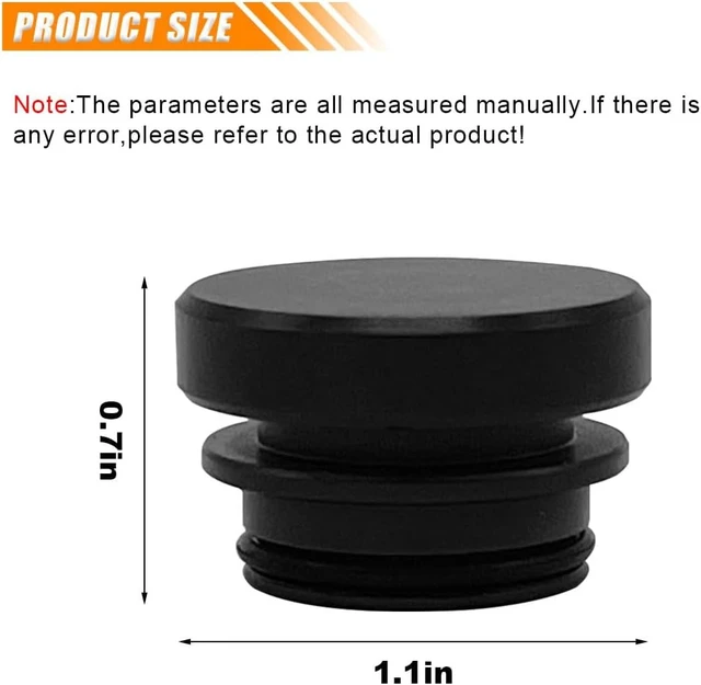 Alt view image 2 of 6 - Universal Car Cigarette Lighter Plug Cover, Power Outlet Cap, Black
Waterproof Dustproof Aluminum Cigarette Lighter Socket Cover Cap, Car Decoration for Car SUV Truck with 12V Power Source-10PCS