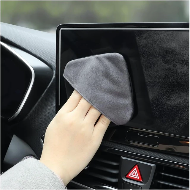 Alt view image 4 of 7 - Stacool Car Screen Cleaner Cloth,Rapid Dust Removal Microfiber Cleaning Cloth for Car Display,Cell Phones,Dashboard,Double Sided Car Touch Screen Cleaner Car Accessories for Car,Truck,SUV