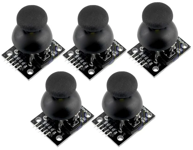 Main image of 5PCS Joystick Breakout Module Shield PS2 Joystick Game Controller Compatible with Ar-duino