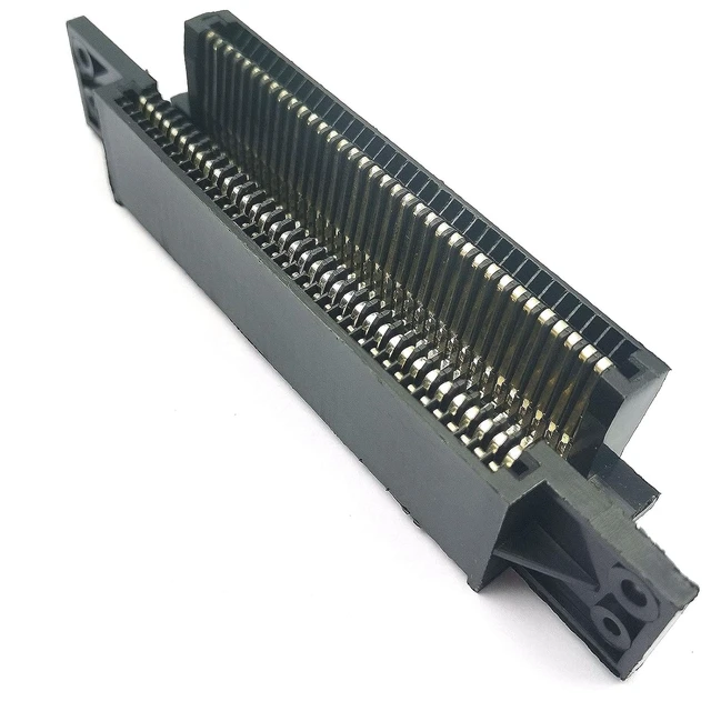Alt view image 7 of 7 - DEVMO 72 Pin Replacement Connector Cartridge Slot Compatible with Nin-tendo Console NES 8 Bit Entertainment System Accessories Games Repair Part