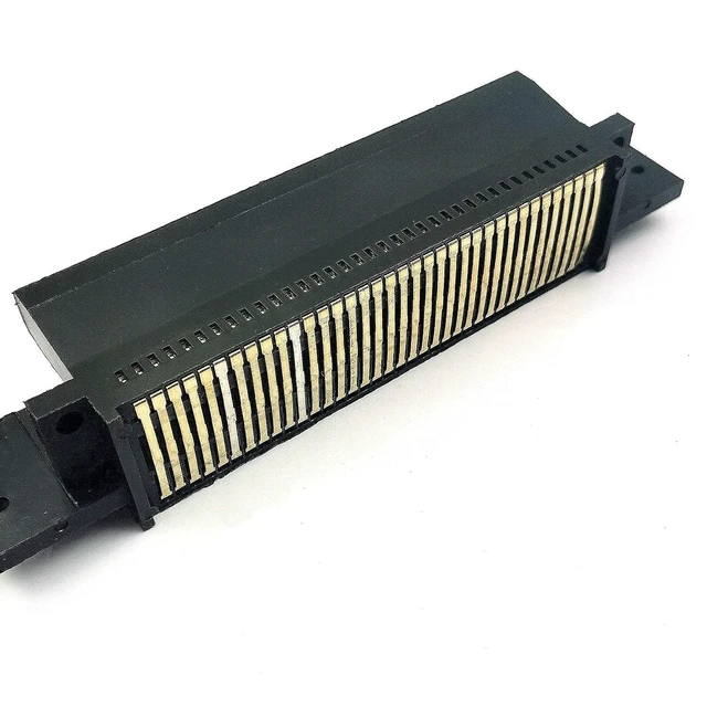 Alt view image 3 of 7 - DEVMO 72 Pin Replacement Connector Cartridge Slot Compatible with Nin-tendo Console NES 8 Bit Entertainment System Accessories Games Repair Part