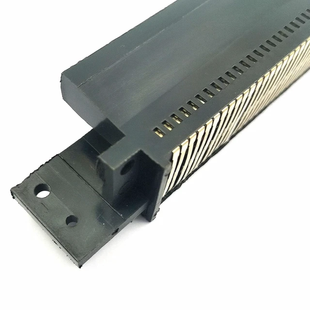Alt view image 4 of 7 - DEVMO 72 Pin Replacement Connector Cartridge Slot Compatible with Nin-tendo Console NES 8 Bit Entertainment System Accessories Games Repair Part