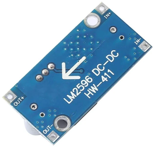 Alt view image 4 of 5 - 10 Pack LM2596 LM2596S DC-DC Step Down Variable Volt Regulator Input 3.0-40V Output 1.5-35V Adjustable Buck Converter Electronic Voltage Stabilizer Power Supply Module