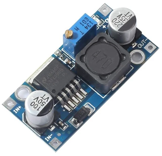 Alt view image 3 of 5 - 10 Pack LM2596 LM2596S DC-DC Step Down Variable Volt Regulator Input 3.0-40V Output 1.5-35V Adjustable Buck Converter Electronic Voltage Stabilizer Power Supply Module