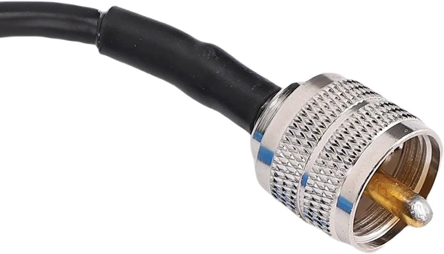 Alt view image 4 of 7 - EM25 Shortwave Choke Balun, 1.8-30MHz RF Noise Filter with PL-259 to SO-239 Connector, 100W PEP Common Mode Choke for Ham Radio Antenna Communication & Field Operations
