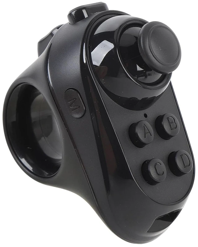 Alt view image 4 of 7 - Wireless VR Controller Ring, Bluetooth Gamepad for VR Glasses PC Phone Tablet, with Joystick for Gaming Photography Page Turning Mouse Audio Control