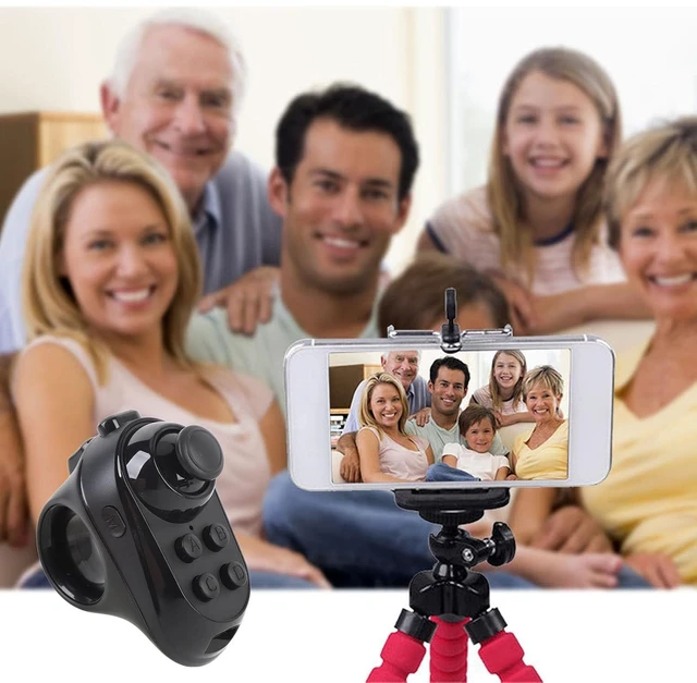 Alt view image 7 of 7 - Wireless VR Controller Ring, Bluetooth Gamepad for VR Glasses PC Phone Tablet, with Joystick for Gaming Photography Page Turning Mouse Audio Control